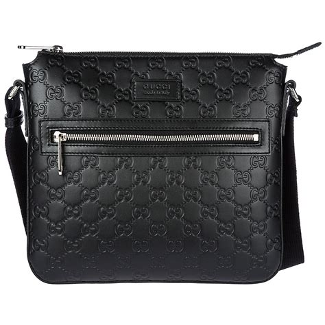 gucci crossbody messenger|Gucci men's Messenger bag price.